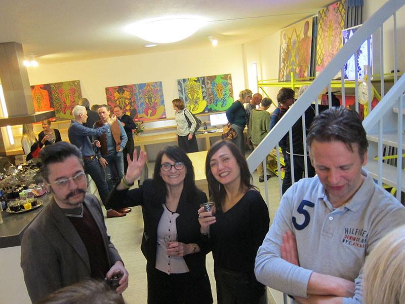 Expositie Grafic Art Room Rode kool met bloedworst Hans van Asch Henri van Nuenen