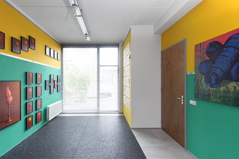 Grafic Art Room expositie Rode kool met bloedworst Hans van Asch en Henri van Nuenen